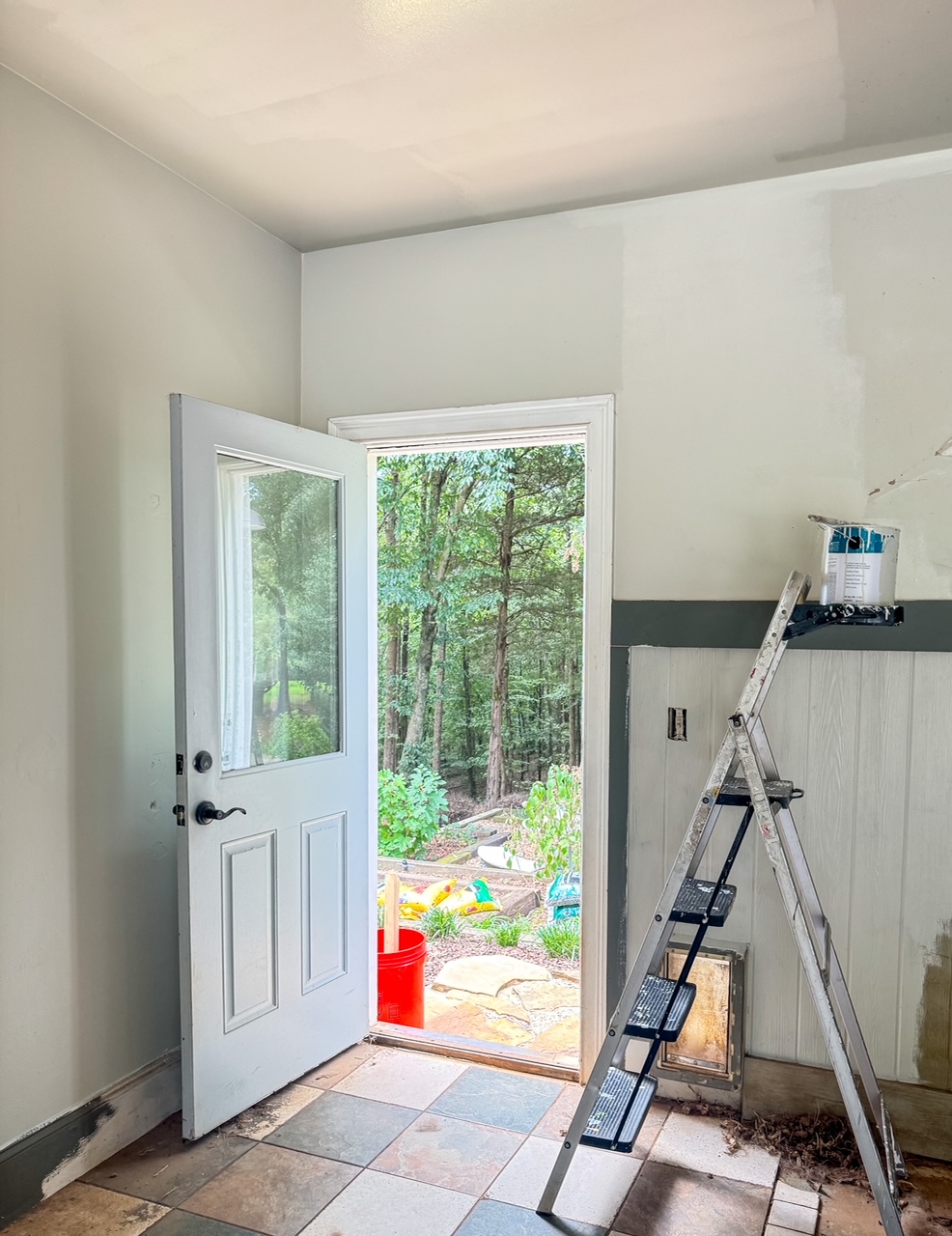 painting garage walls