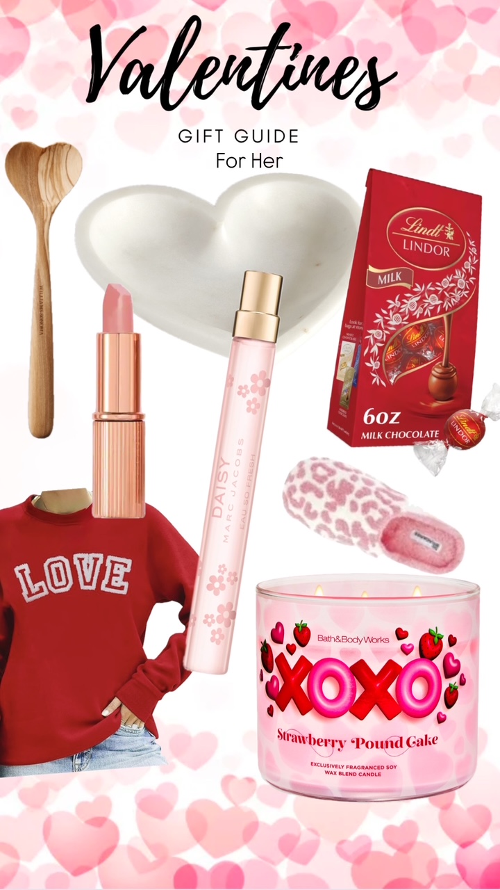 valentines gift guide collage